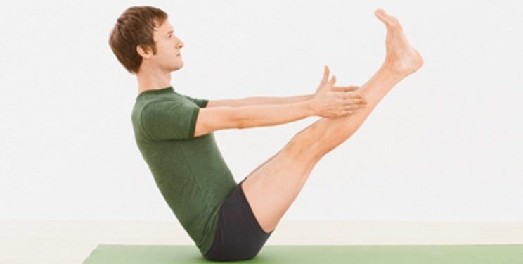 آسانای قایق Navasana